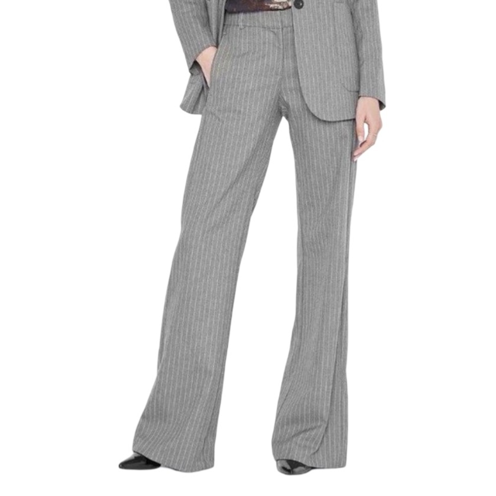 New Anine Bing Pinstripe Trousers